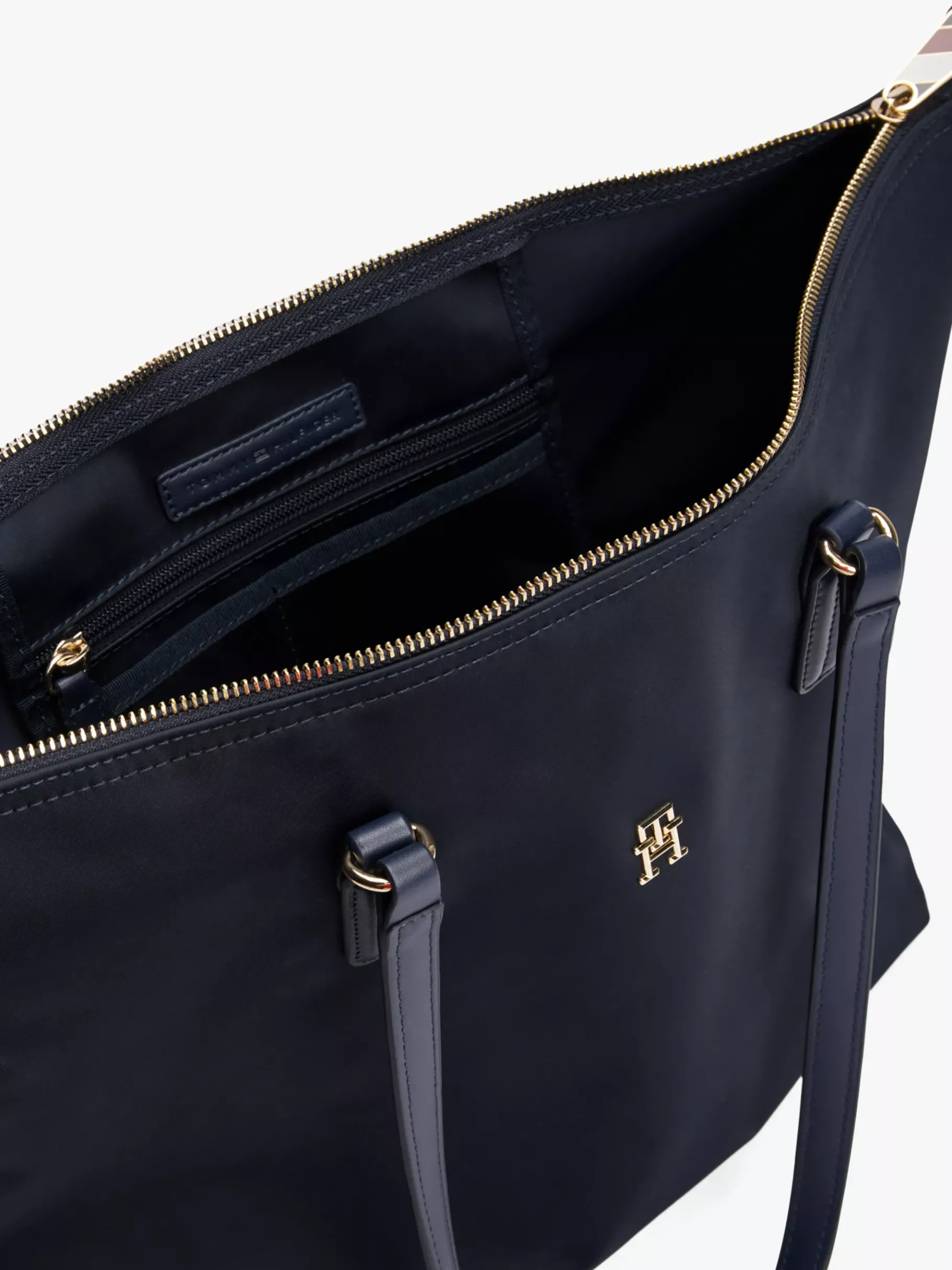 Tommy Hilfiger Tote-Bag mit Tommy-Tape SPACE BLUE New