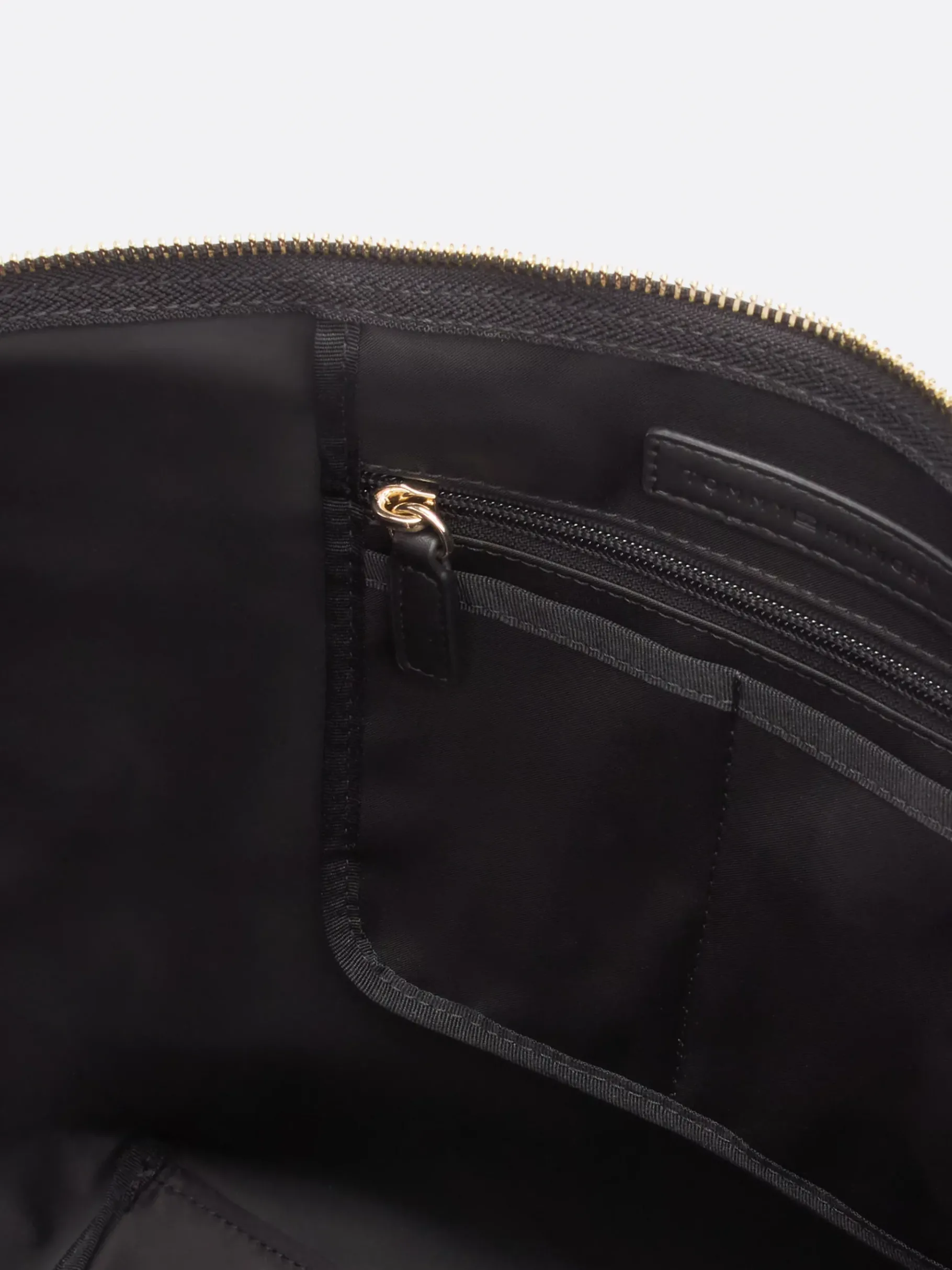 Tommy Hilfiger Tote-Bag mit Tommy-Tape BLACK Cheap