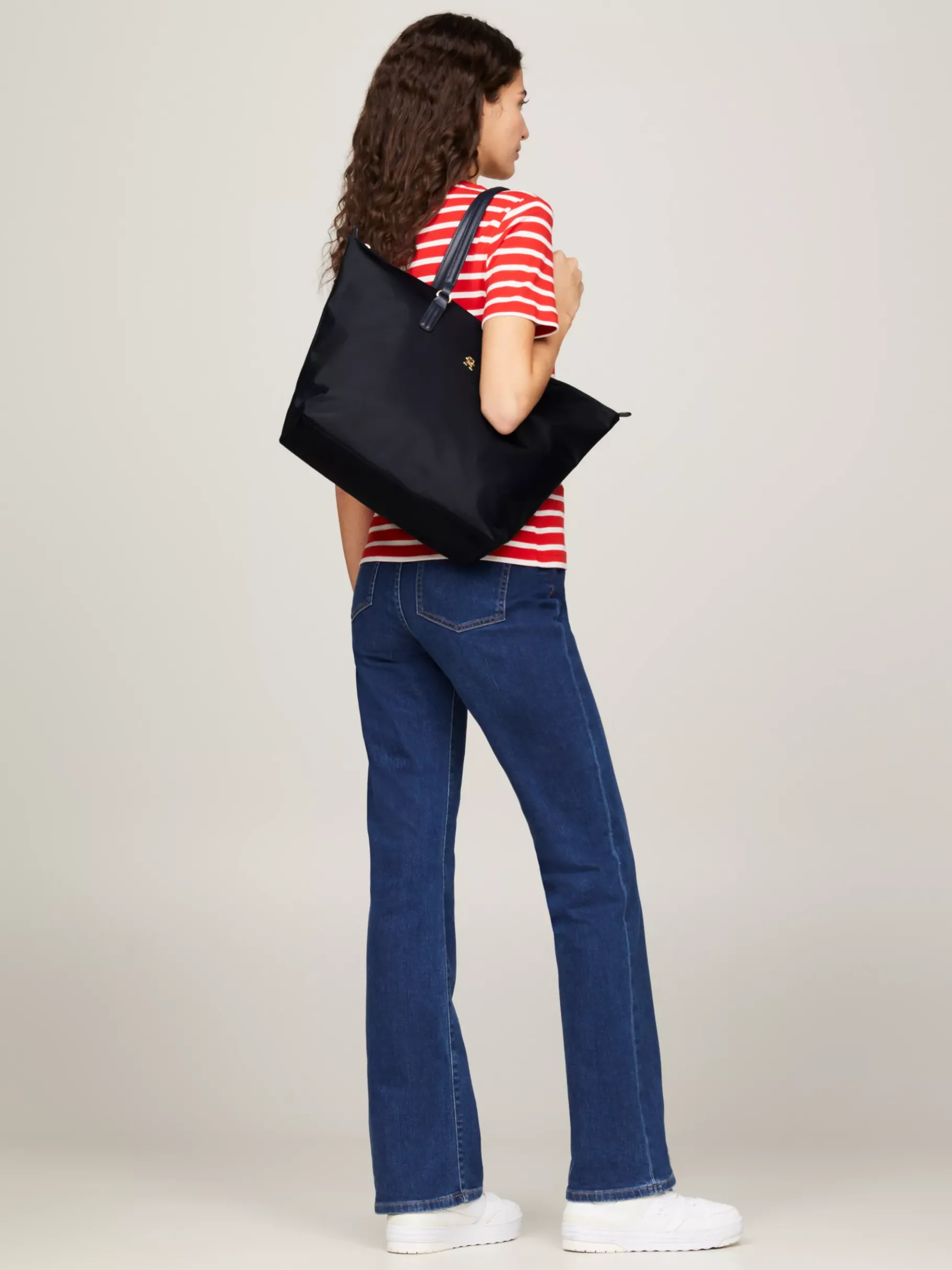 Tommy Hilfiger Tote-Bag mit Tommy-Tape SPACE BLUE New