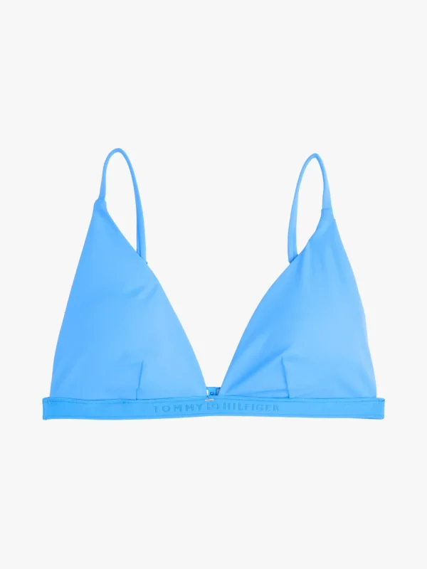 Tommy Hilfiger Triangel-Bikinioberteil mit Logo BLUE SPELL Outlet