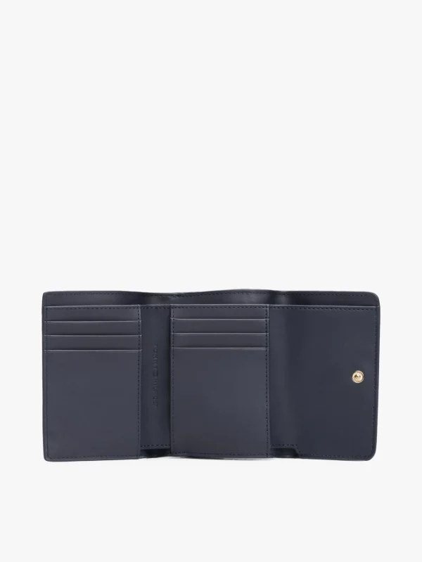 Tommy Hilfiger Trifold-Geldbörse mit TH-Monogramm SPACE BLUE Sale