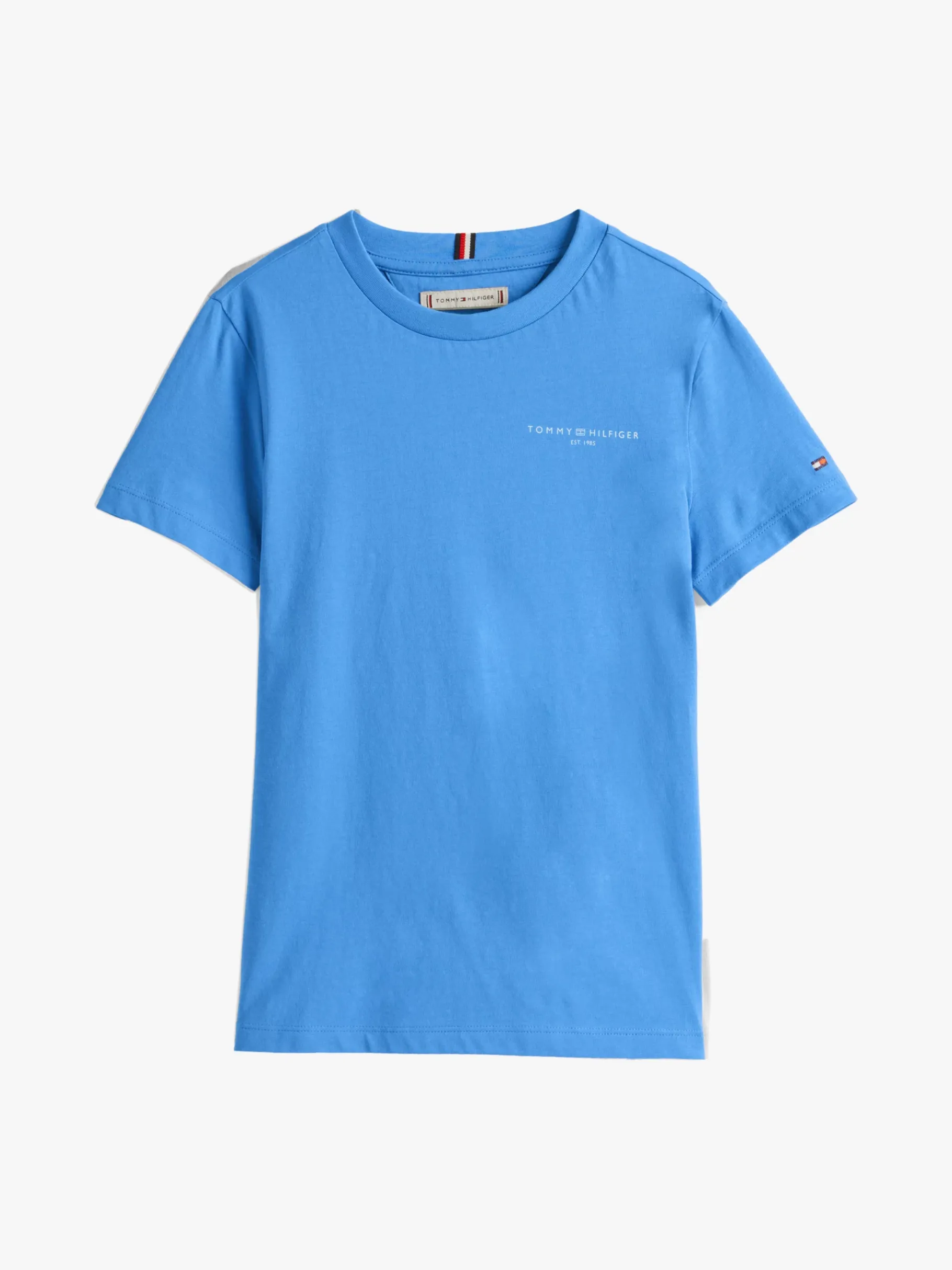 Tommy Hilfiger T-Shirt mit Logo und Rundhalsauschnitt BLUE SPELL Outlet