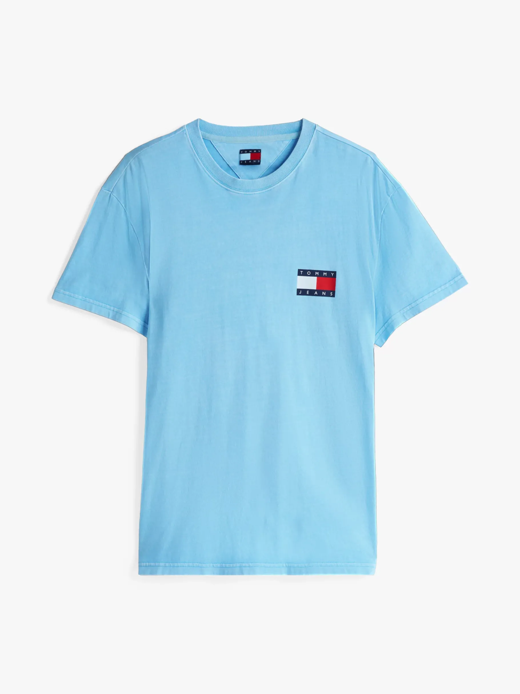 Tommy Hilfiger T-Shirt mit Rückenlogo und Rundhalsausschnitt SUGARPLUM BLUE Best