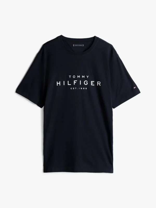 Tommy Hilfiger T-Shirt mit Rundhalsausschnitt und Logo DESERT SKY Store