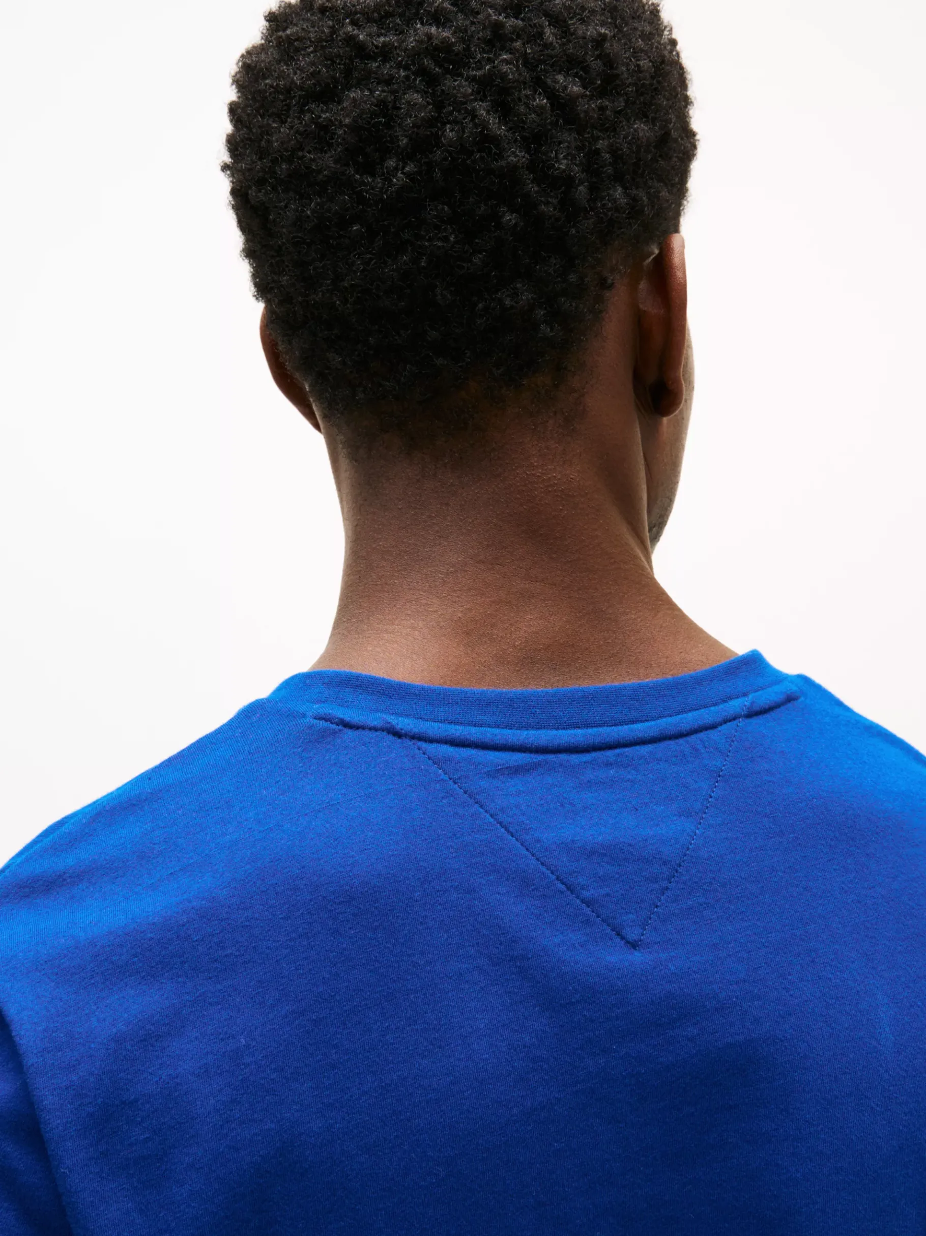 Tommy Hilfiger T-Shirt mit V-Ausschnitt WEDGE BLUE New