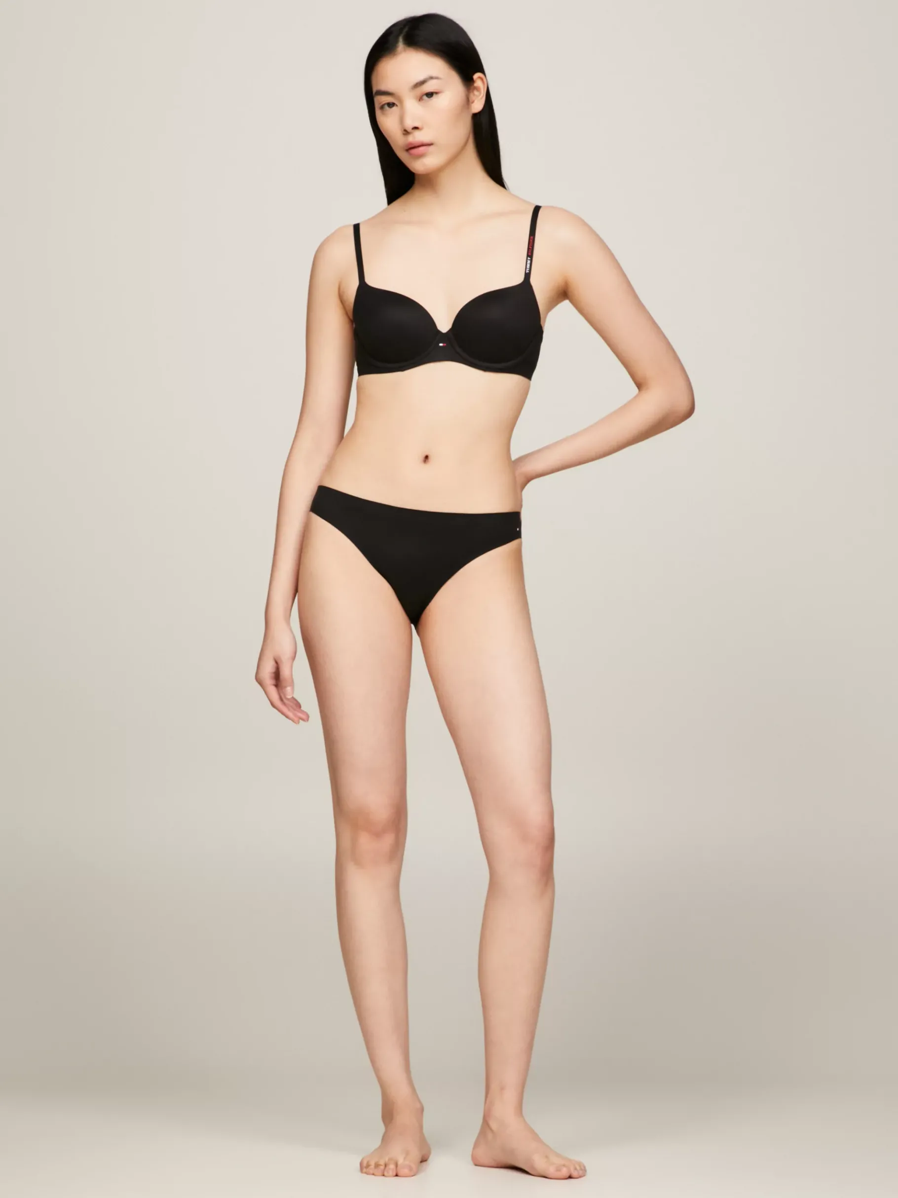 Tommy Hilfiger Ultra Soft Demi-Cup-BH BLACK Store