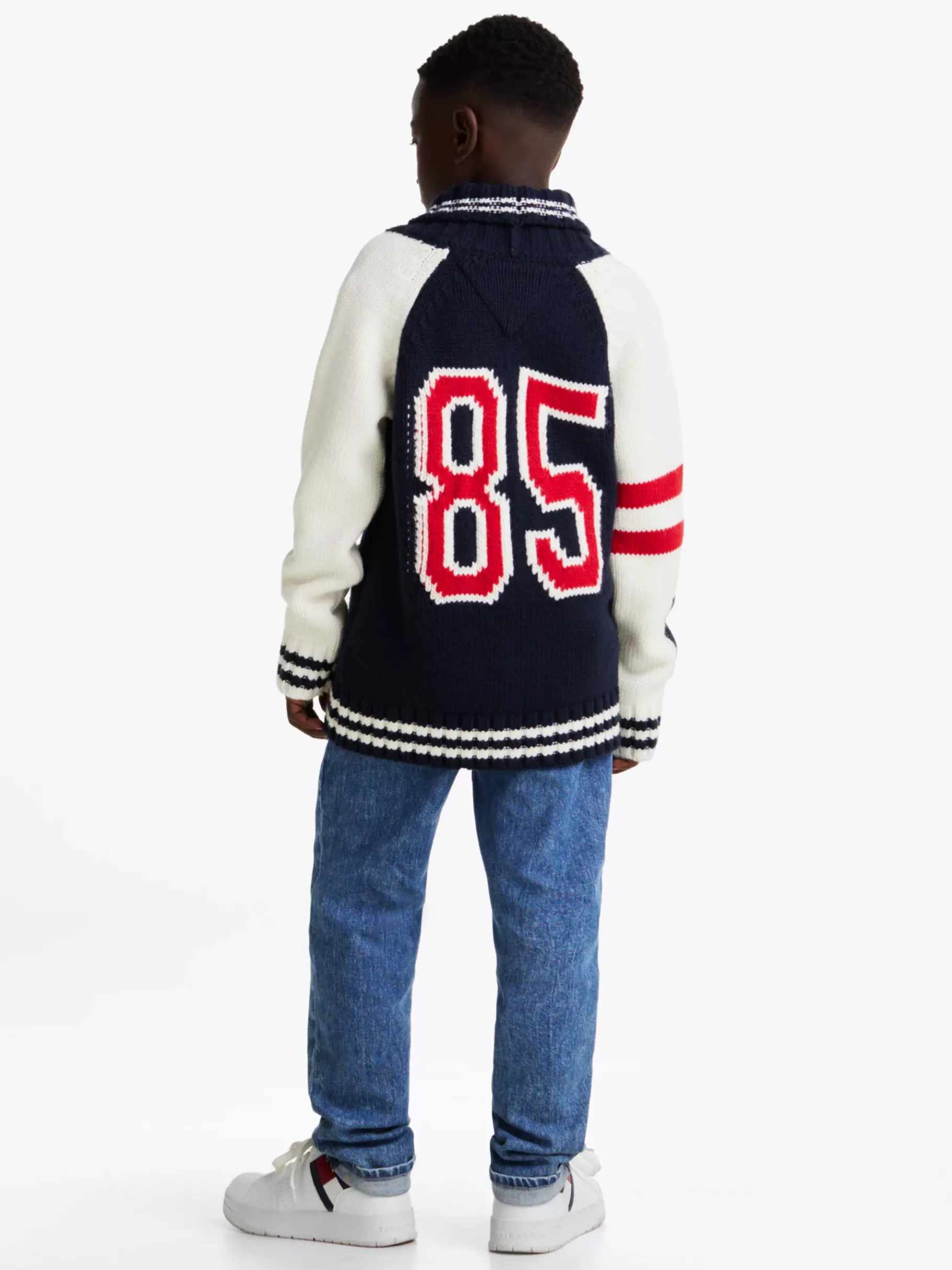 Tommy Hilfiger Varsity College-Cardigan DARK NIGHT NAVY CLRBLOCK Store