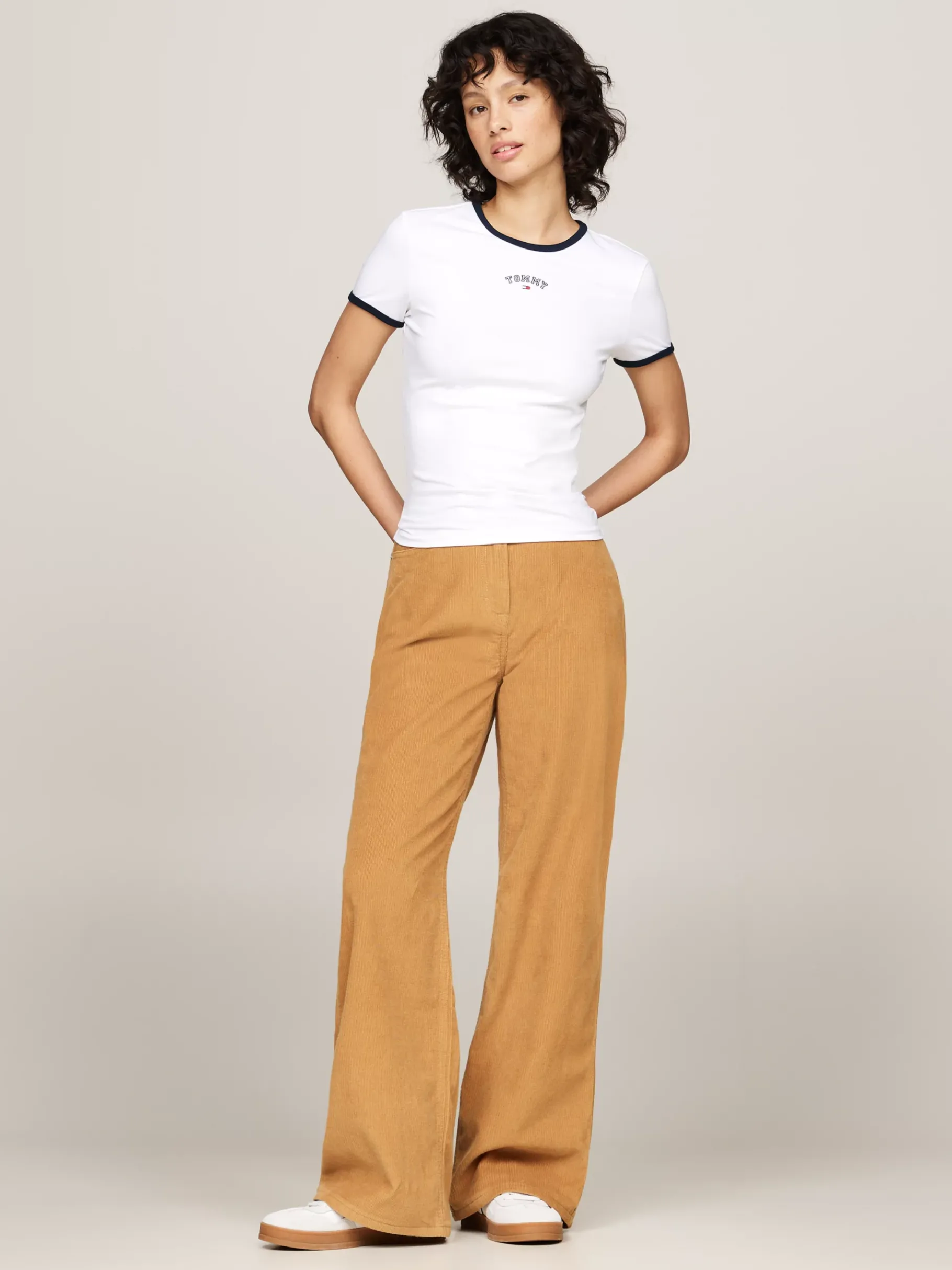 Tommy Hilfiger Varsity Slim Fit T-Shirt WHITE Fashion