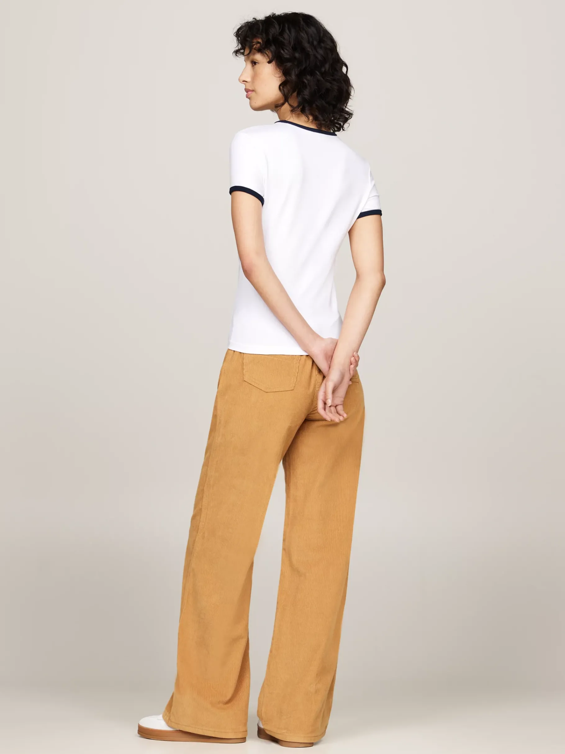 Tommy Hilfiger Varsity Slim Fit T-Shirt WHITE Fashion