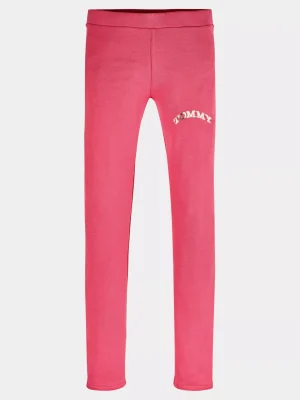 Tommy Hilfiger Varsity Super Skinny Fit Leggings mit Logo HERITAGE PINK Sale