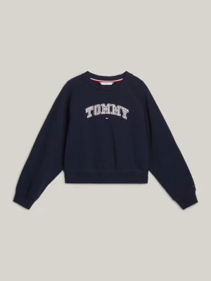 Tommy Hilfiger Varsity Sweatshirt mit Logo-Stickerei DESERT SKY Best