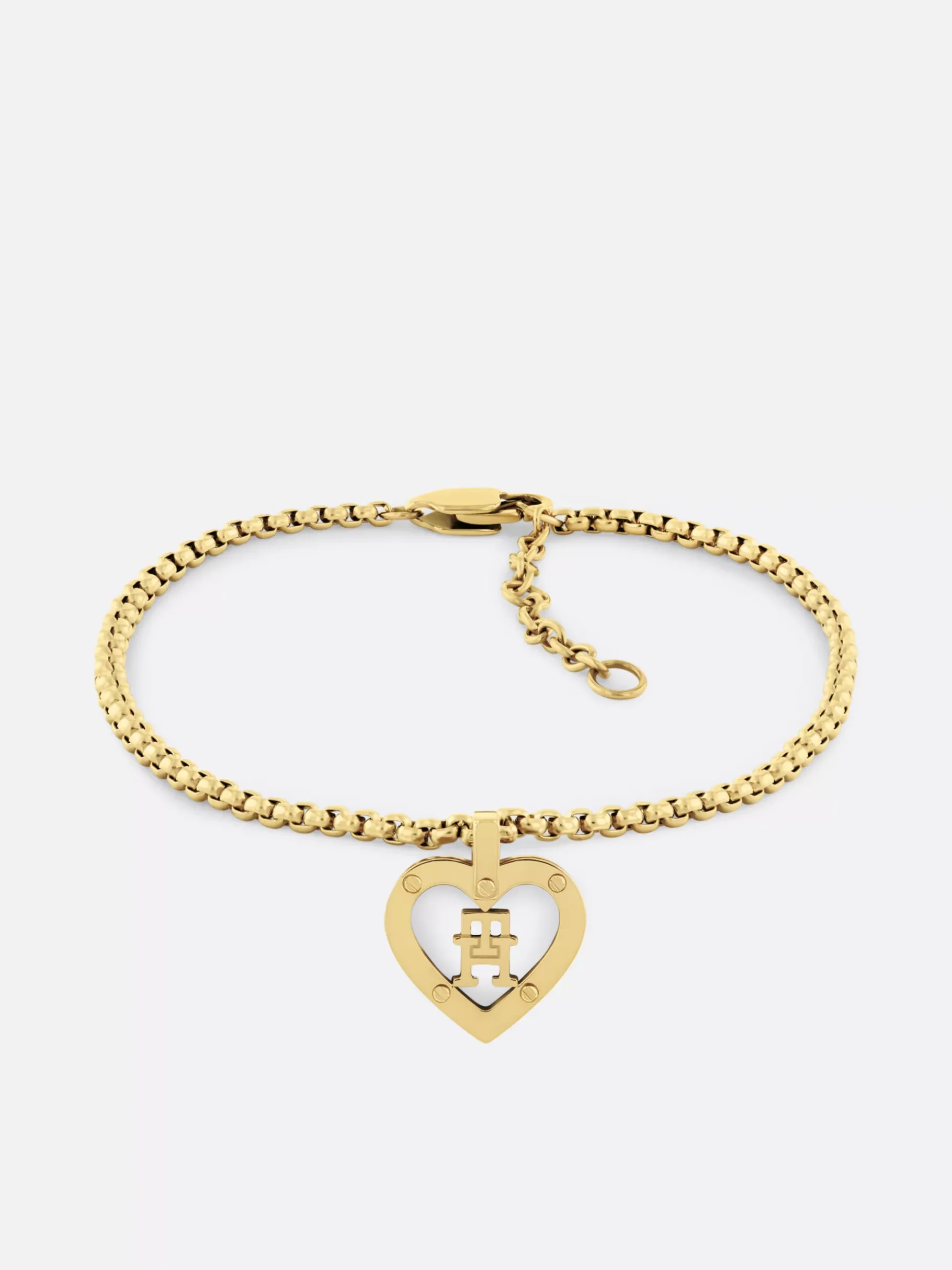 Tommy Hilfiger Veretes Armband mit Herz-Anhänger GOLD Discount