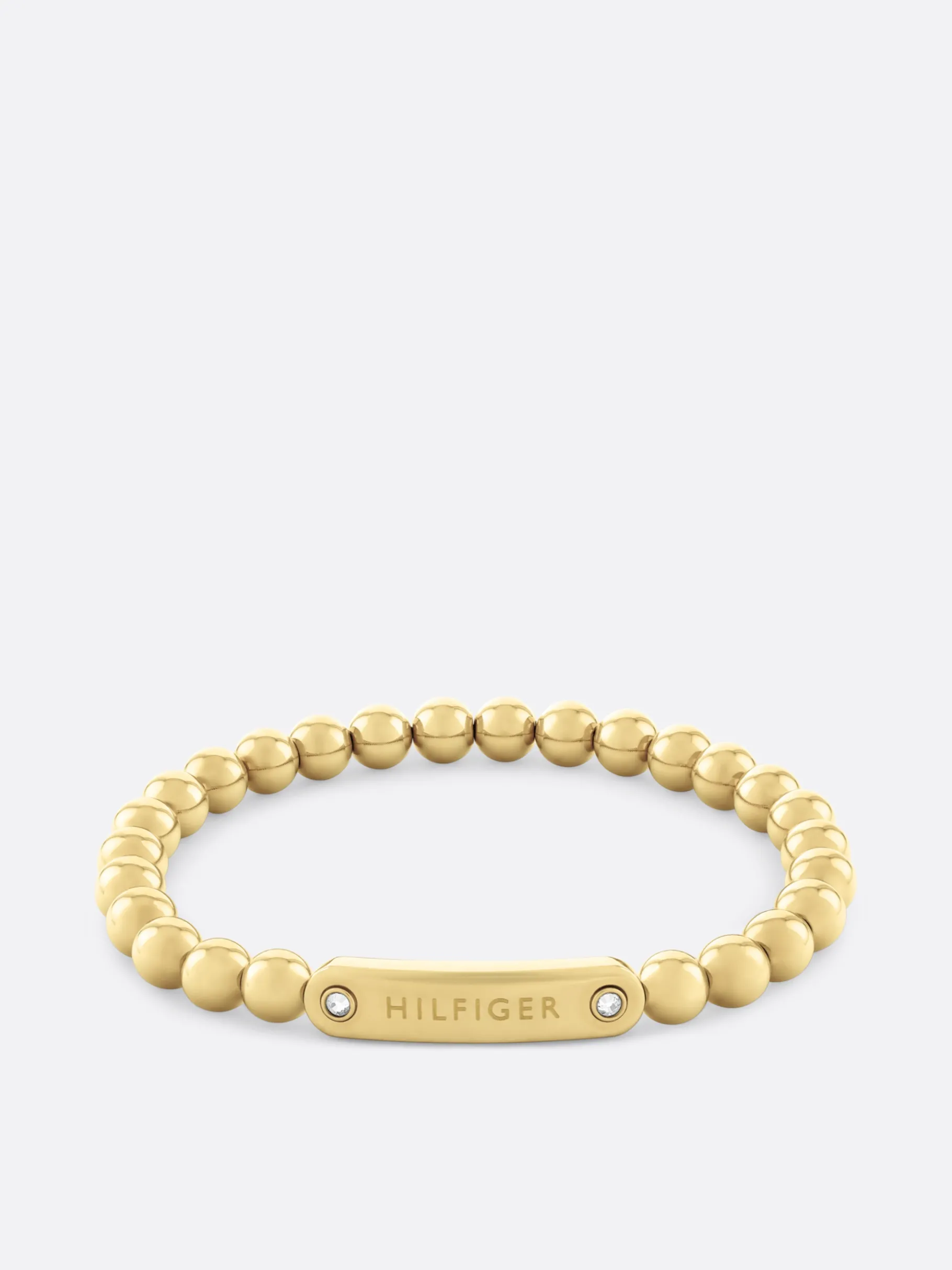 Tommy Hilfiger Veretes Perlen-Armband mit Logo GOLD New