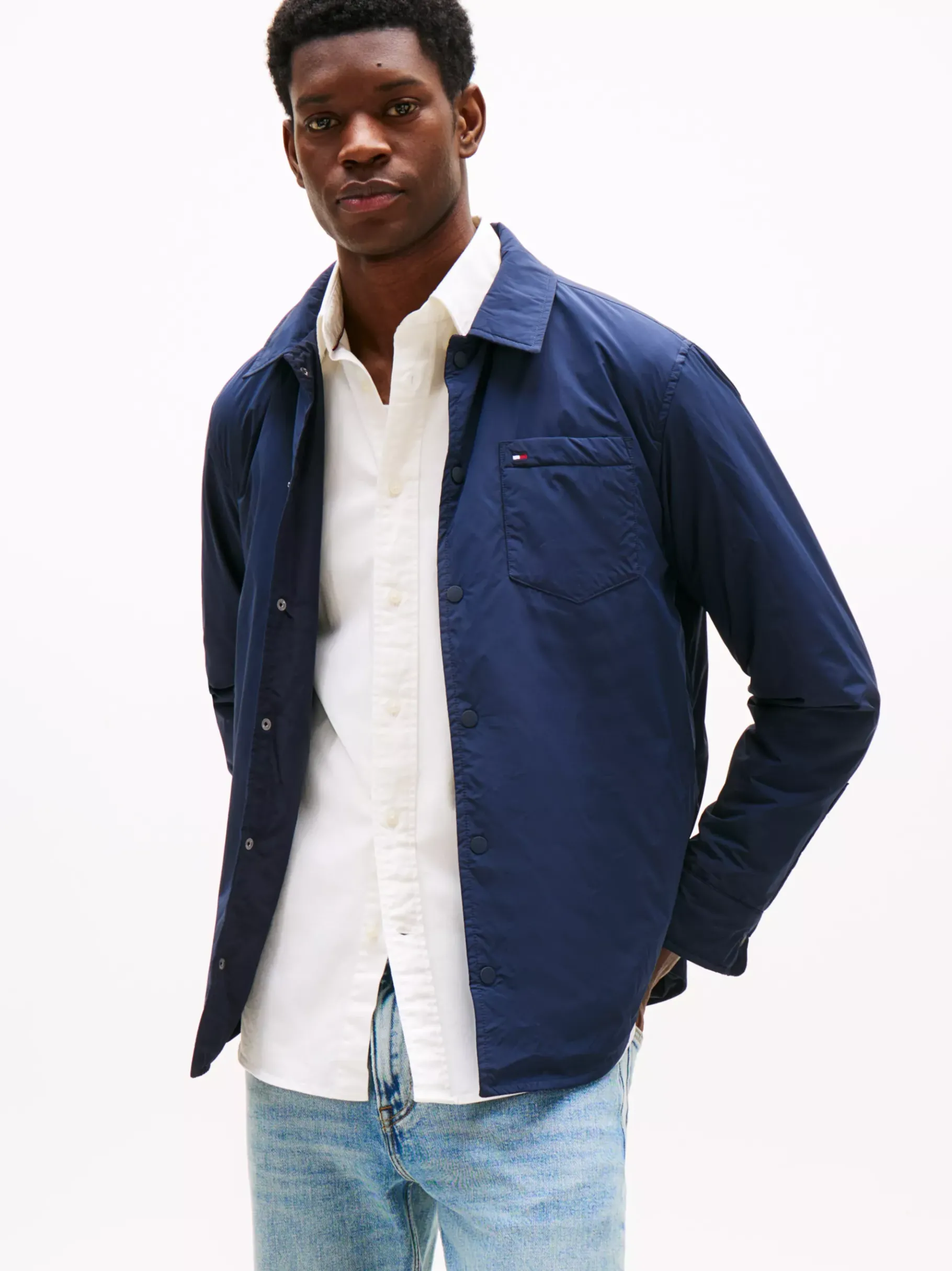 Tommy Hilfiger Verstaubare Hemdjacke DESERT SKY Sale