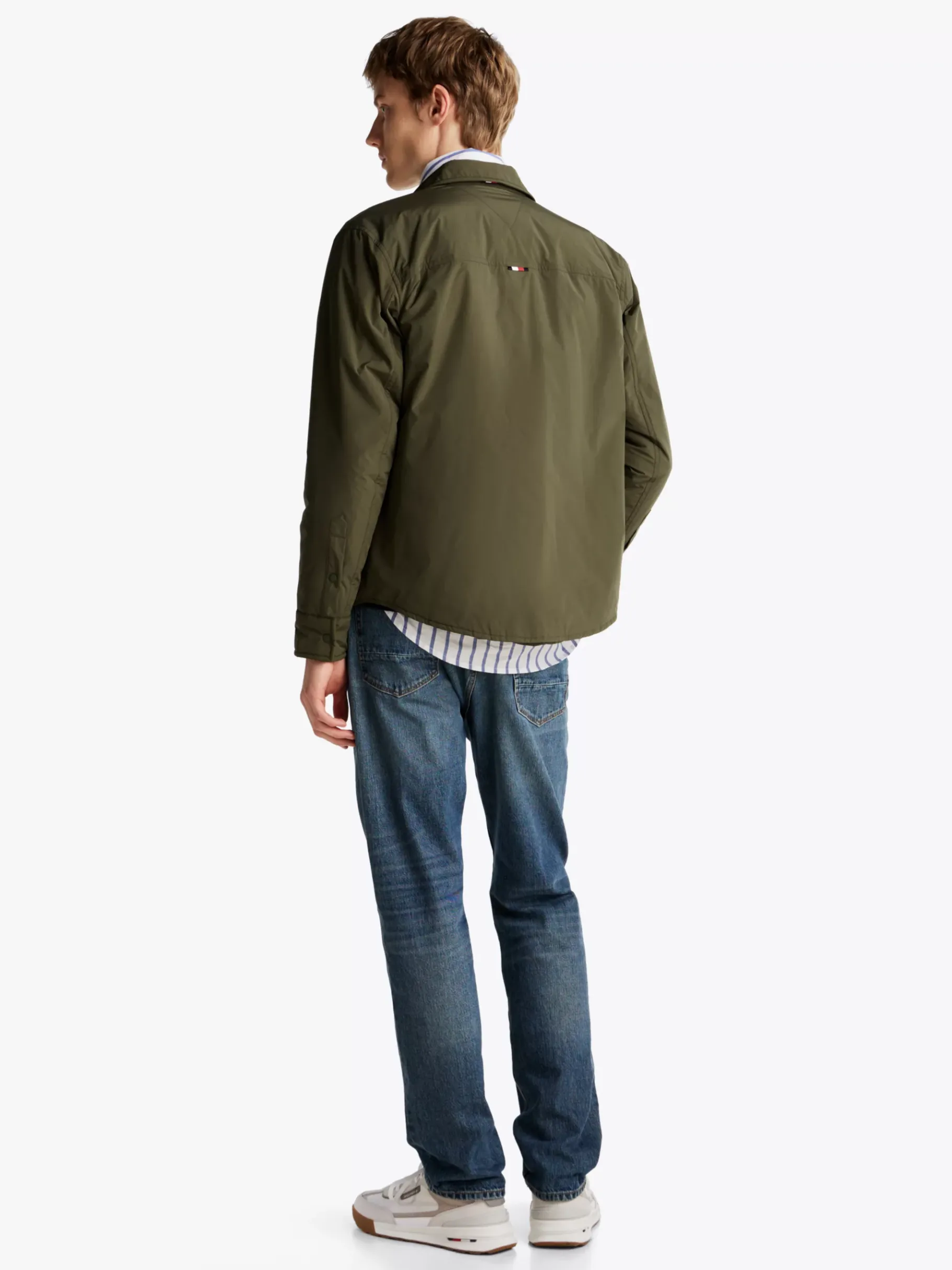 Tommy Hilfiger Verstaubare Hemdjacke ARMY GREEN Best