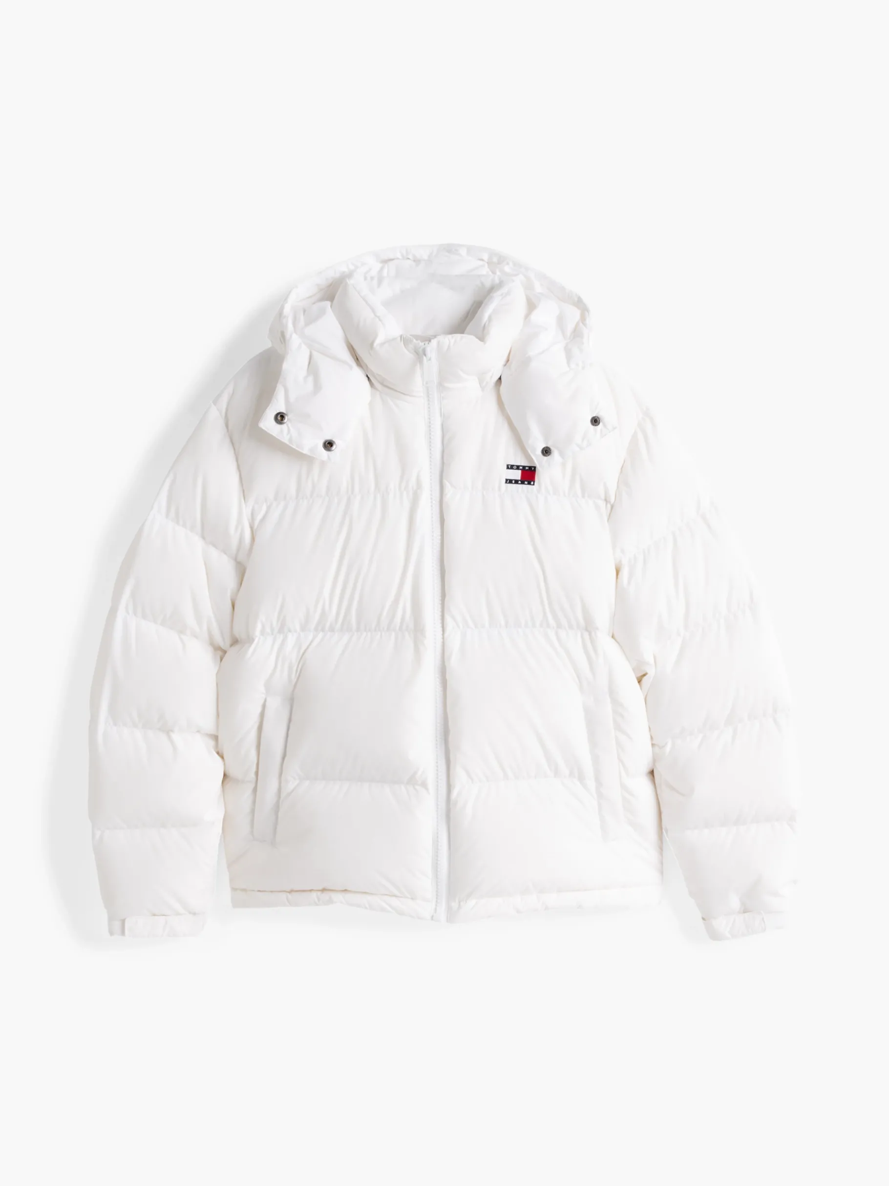 Tommy Hilfiger Wasserabweisende Alaska Daunenjacke WHITE Clearance