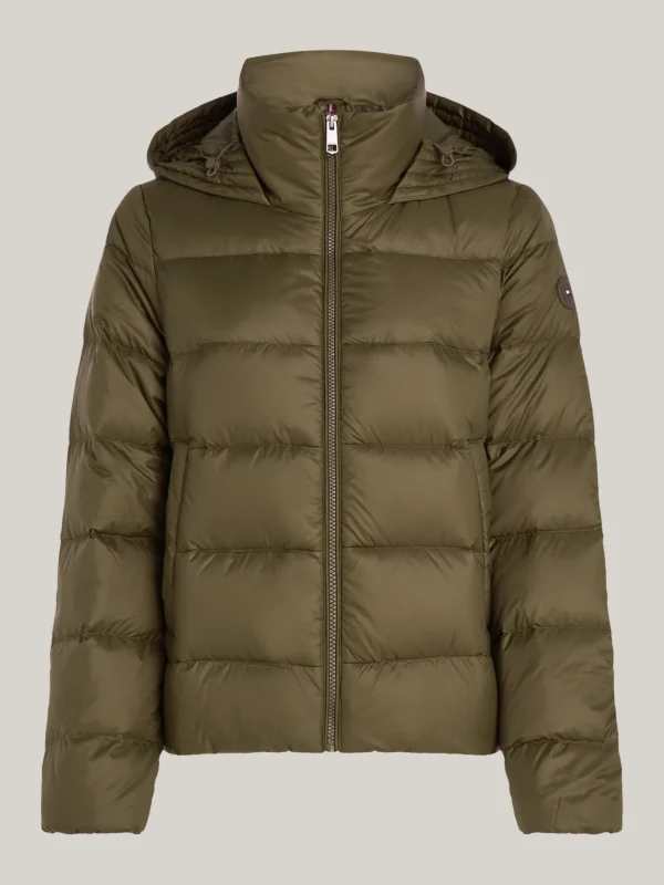Tommy Hilfiger Wasserabweisende Daunenjacke ARMY GREEN Shop