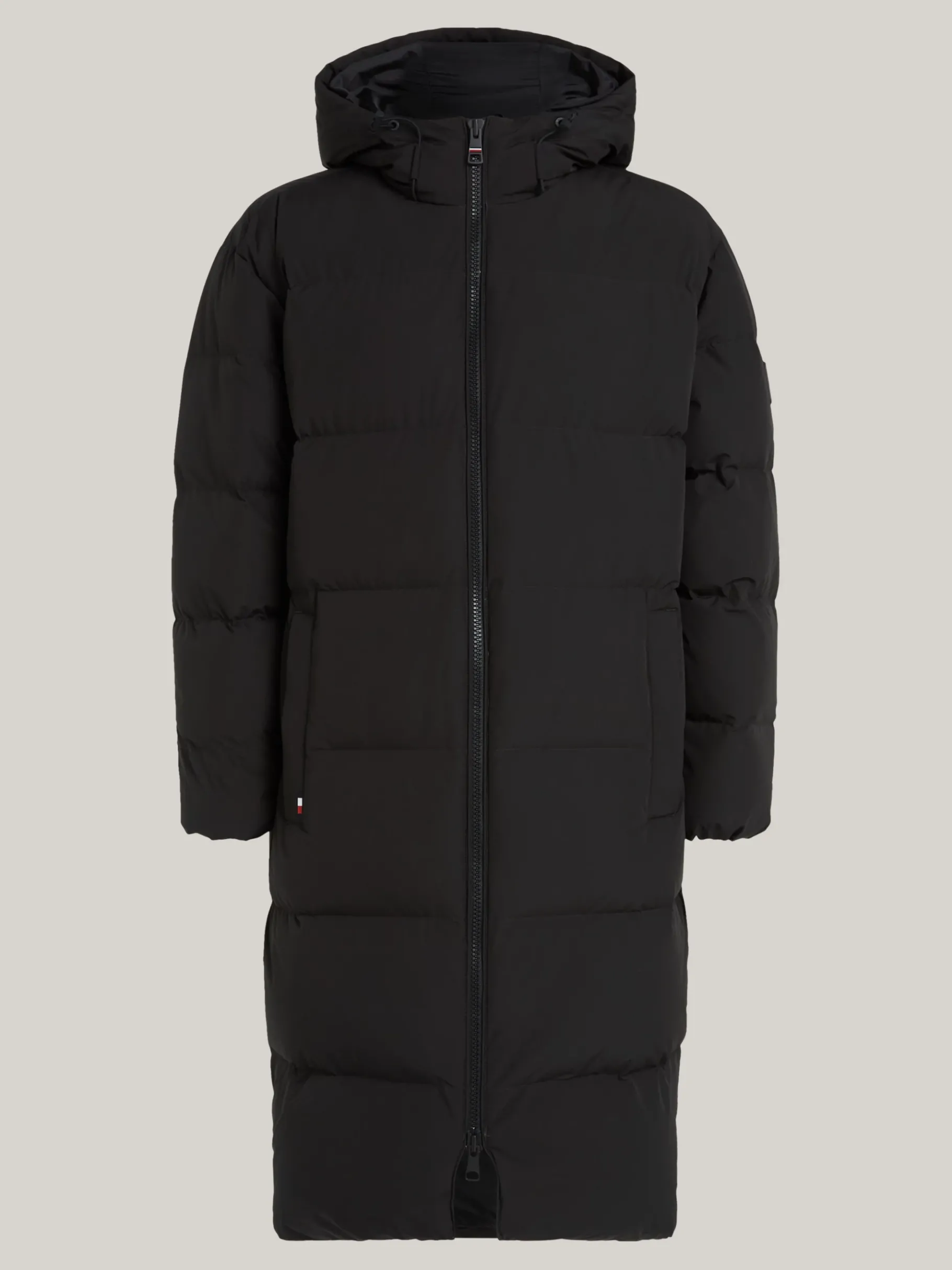 Tommy Hilfiger Wasserabweisende Daunen-Puffer-Jacke BLACK Flash Sale