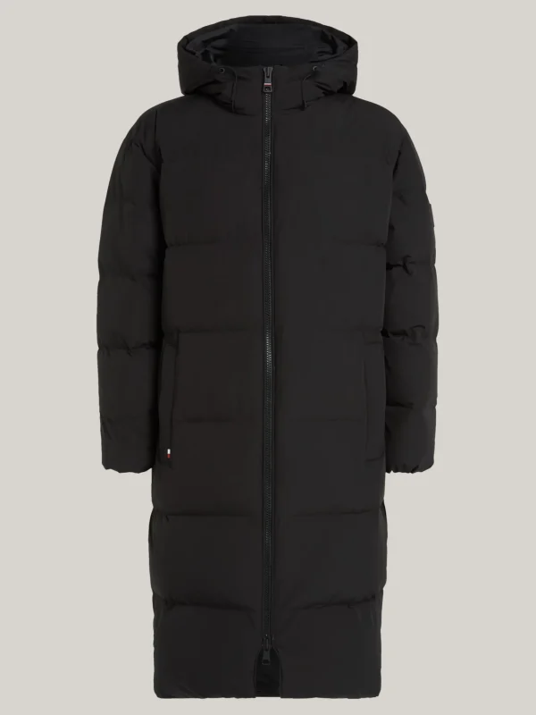 Tommy Hilfiger Wasserabweisende Daunen-Puffer-Jacke BLACK Flash Sale