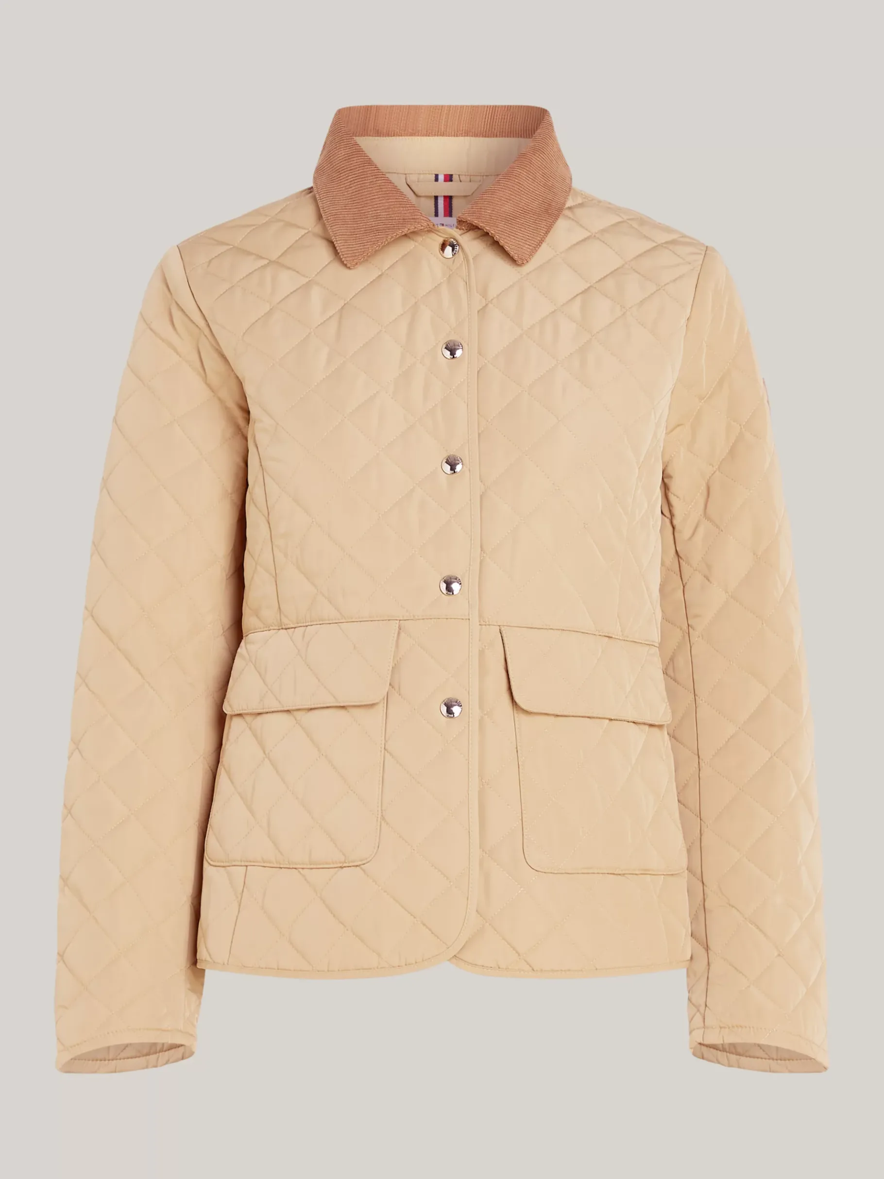 Tommy Hilfiger Wasserabweisende Slim Fit Steppjacke CLASSIC KHAKI Best