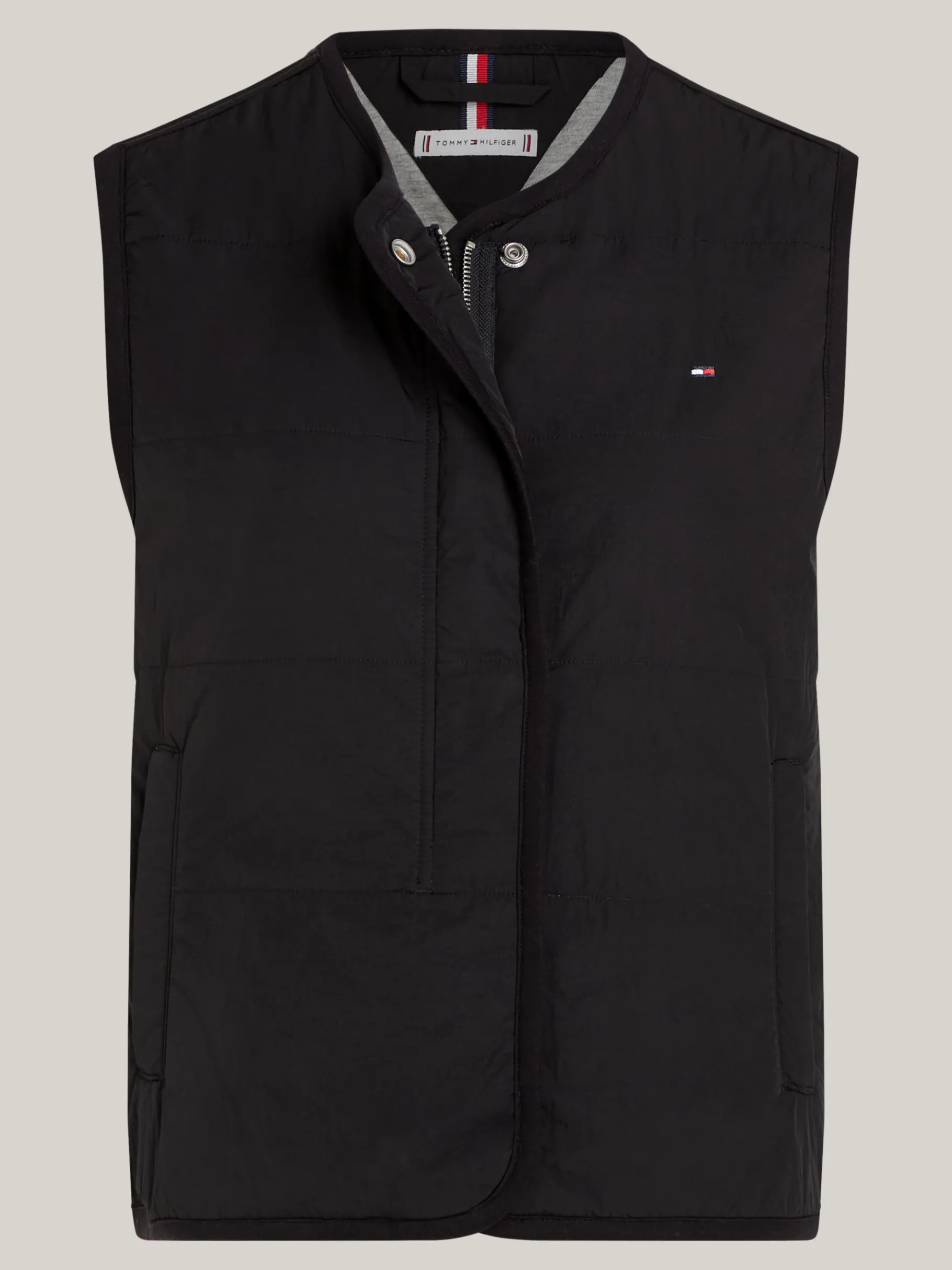 Tommy Hilfiger Wasserabweisende Steppweste mit Jersey-Futter BLACK Hot