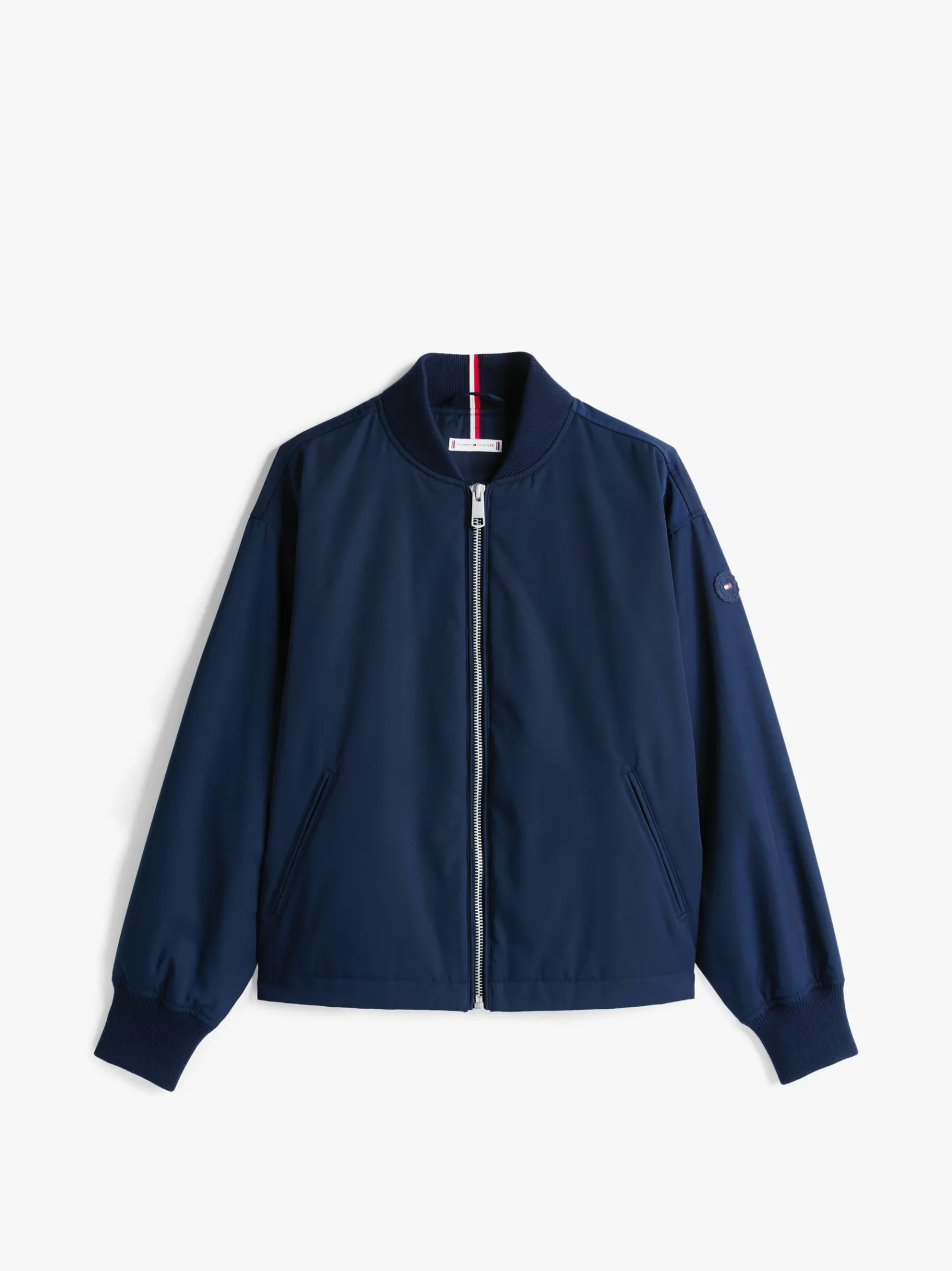 Tommy Hilfiger Wasserabweisende wattierte Bomberjacke DARK NIGHT NAVY Sale