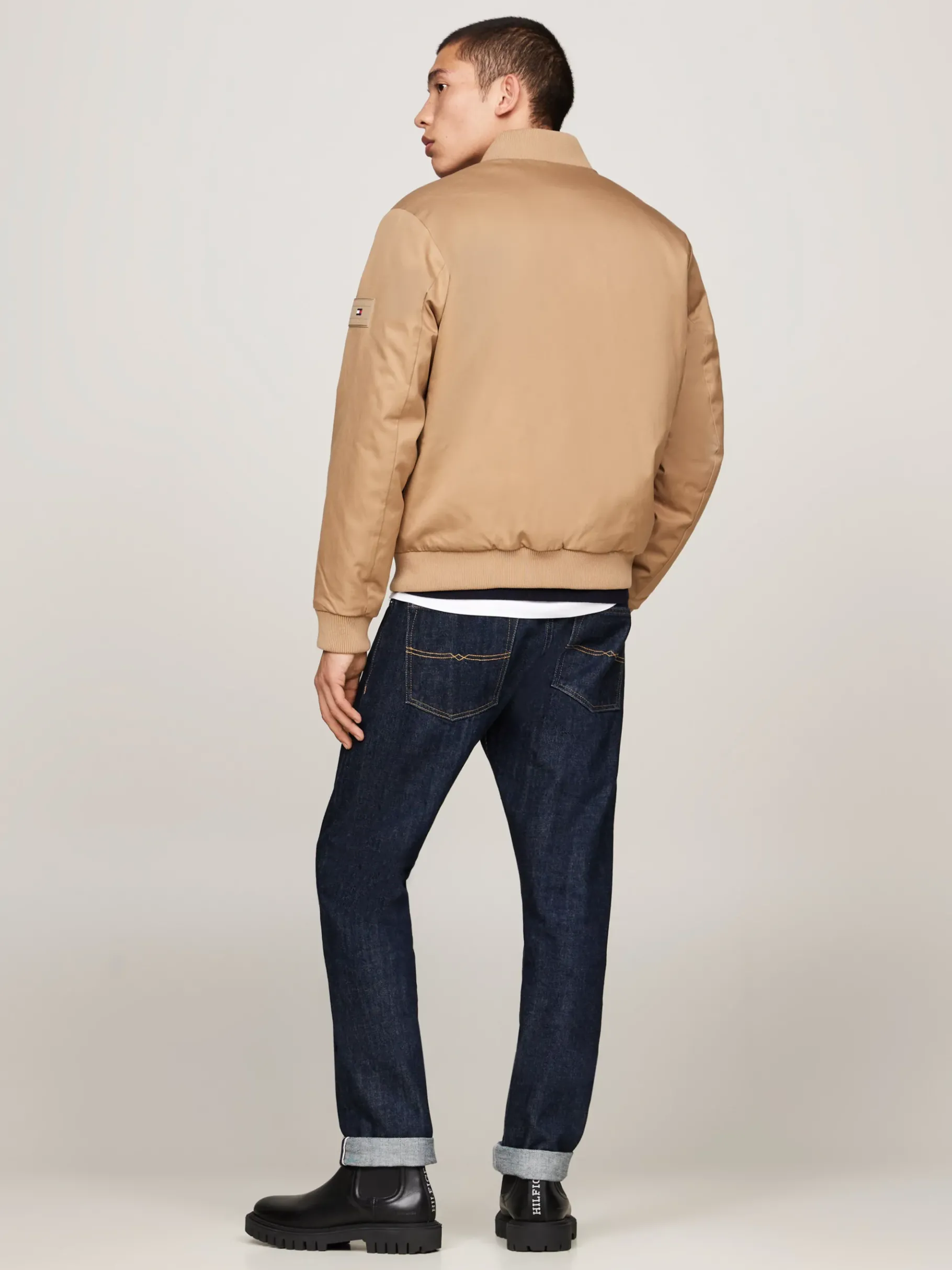 Tommy Hilfiger Wattierte Bomberjacke SAFARI CANVAS Fashion