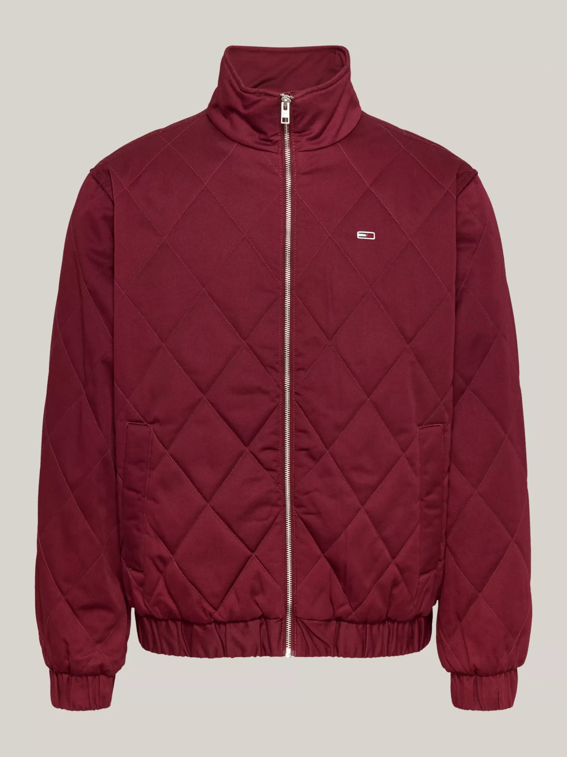 Tommy Hilfiger Wattierte Jacke mit Rautensteppung DEEP ROUGE Cheap