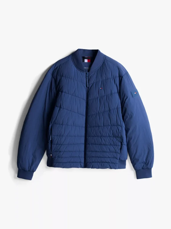 Tommy Hilfiger Wattierte Relaxed Fit Bomberjacke AEGEAN SEA Store