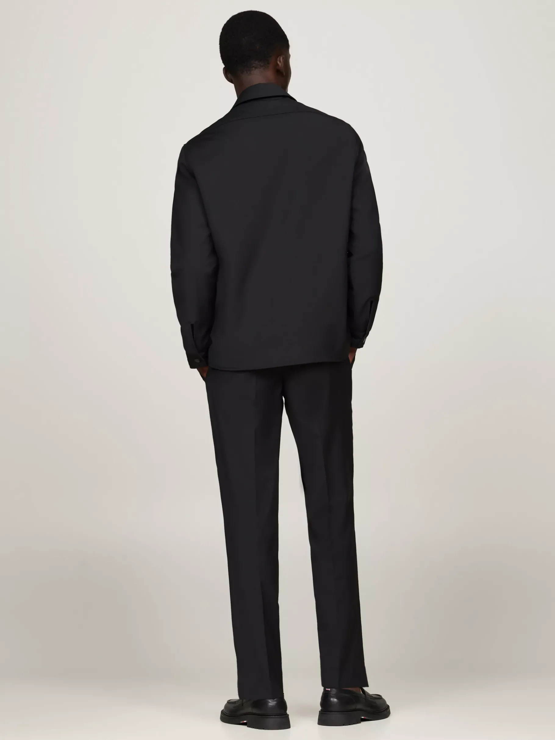 Tommy Hilfiger Wattierte Shacket BLACK Clearance