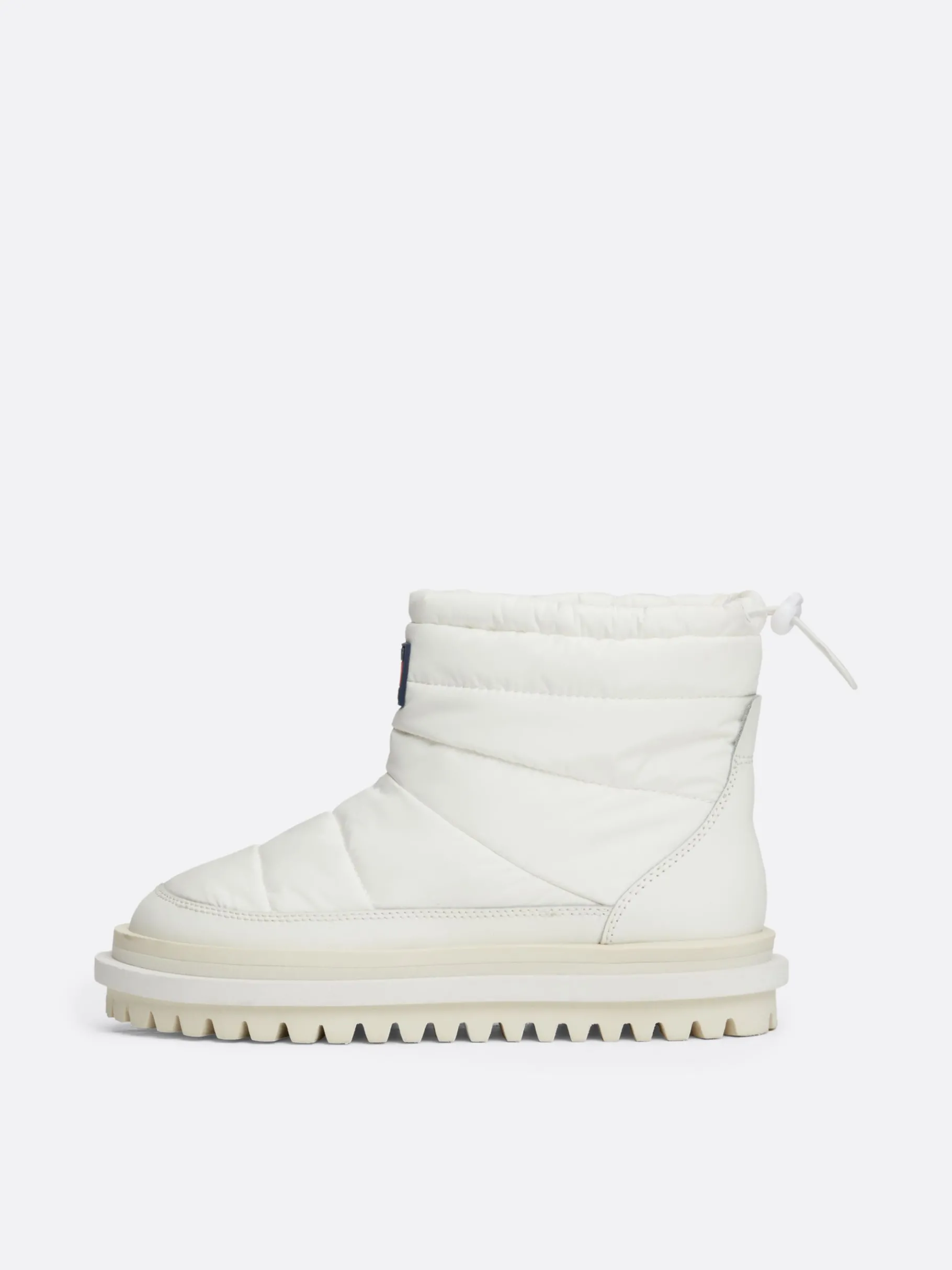 Tommy Hilfiger Wattierte Stiefelette mit warmem Innenfutter ECRU Best Sale