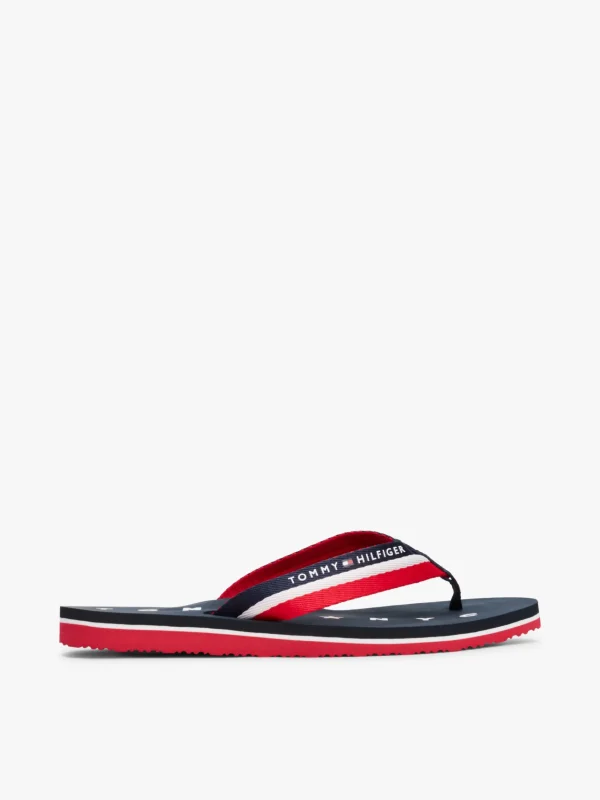 Tommy Hilfiger Webbing Beach Sandals MIDNIGHT Online