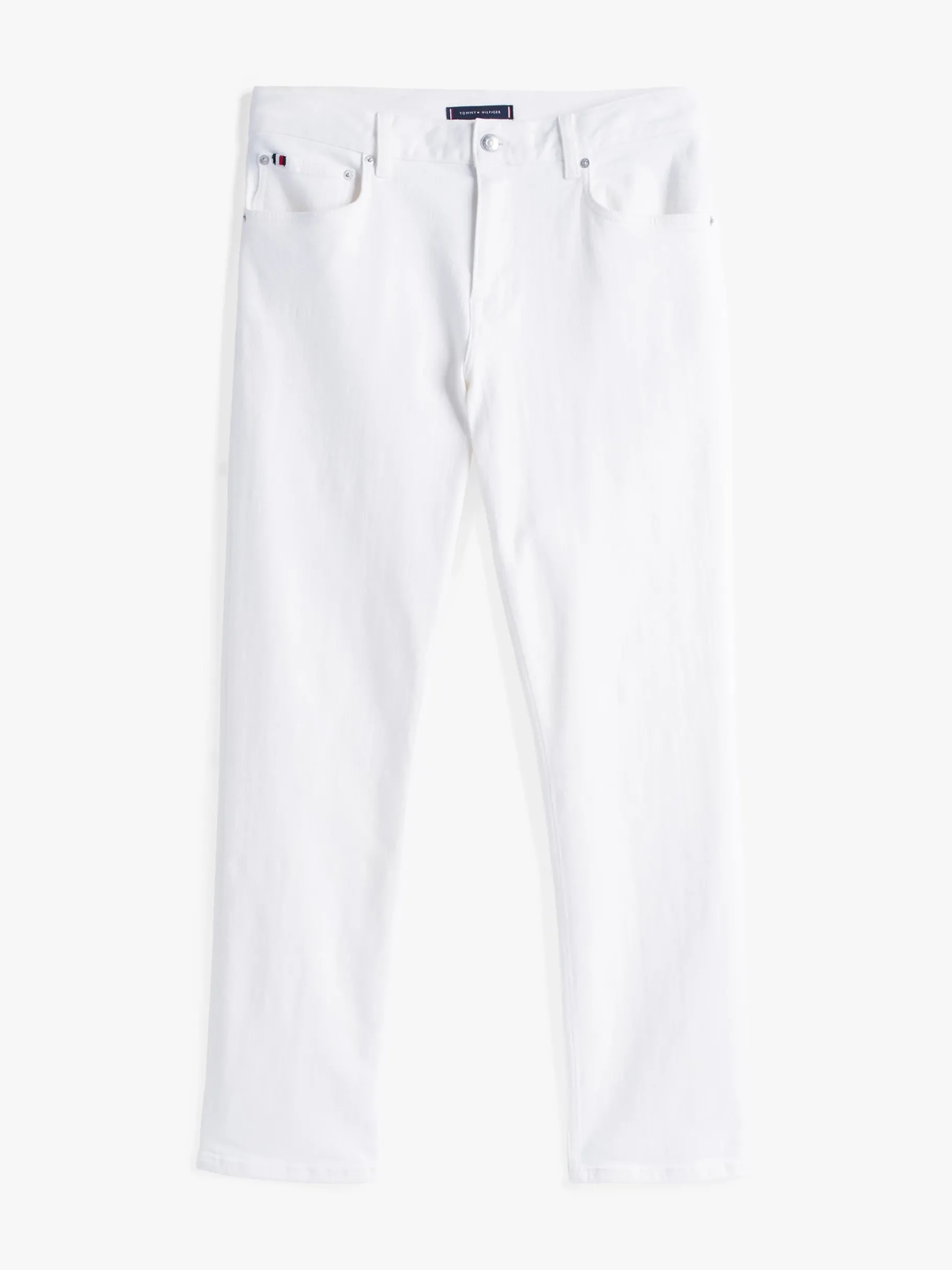 Tommy Hilfiger Weiße Straight Leg Jeans WHITE Online