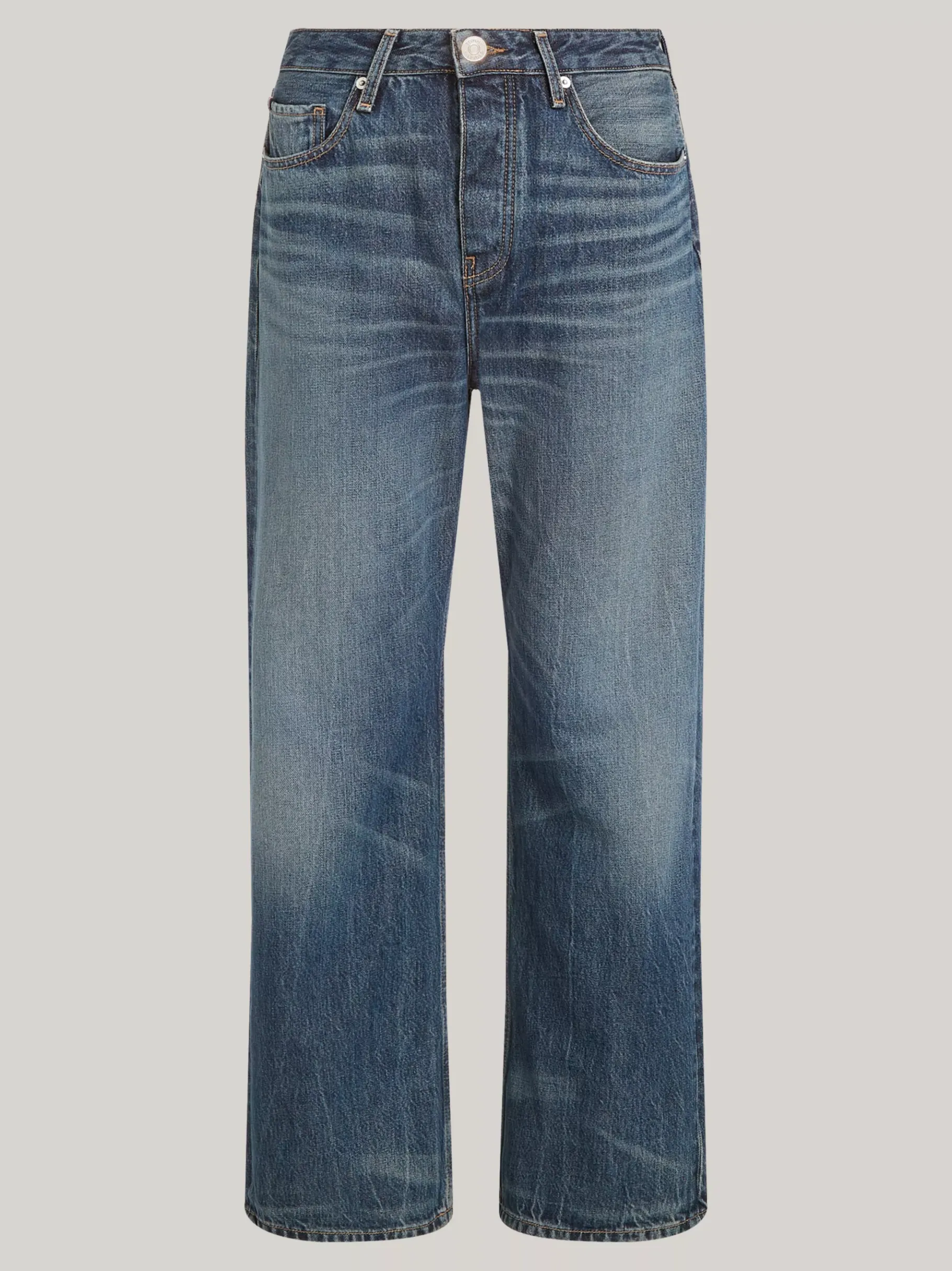 Tommy Hilfiger Weite Straight Leg Jeans mit mittelhohem Bund KOA Fashion