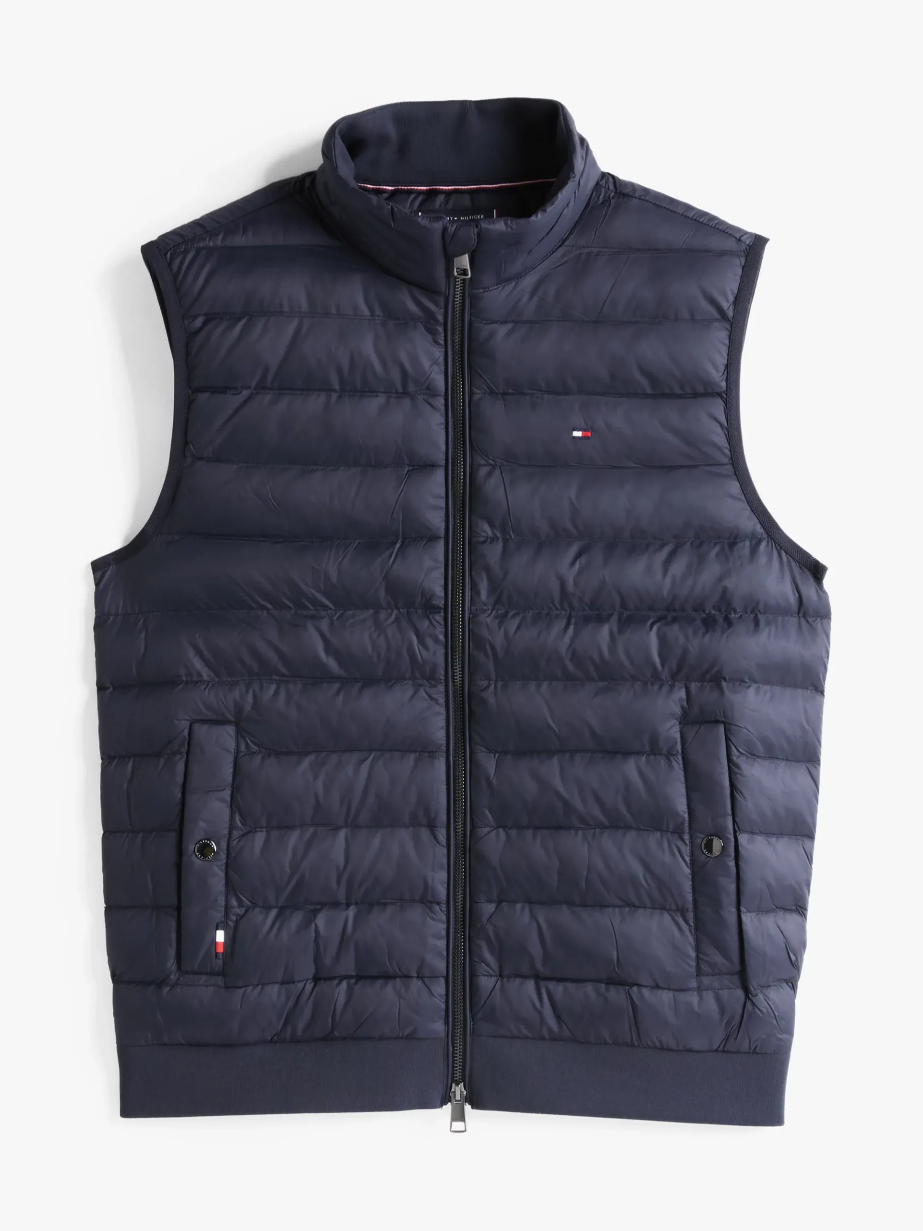 Tommy Hilfiger Weste mit Kontrast-Einsatz DESERT SKY Cheap