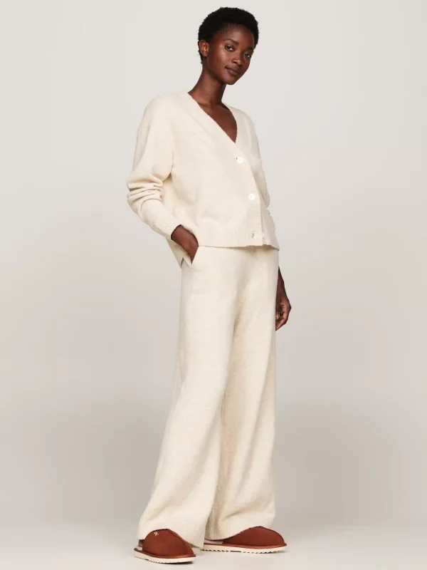 Tommy Hilfiger Wildleder-Hausschuh mit Haifischsohle COGNAC BROWN Store