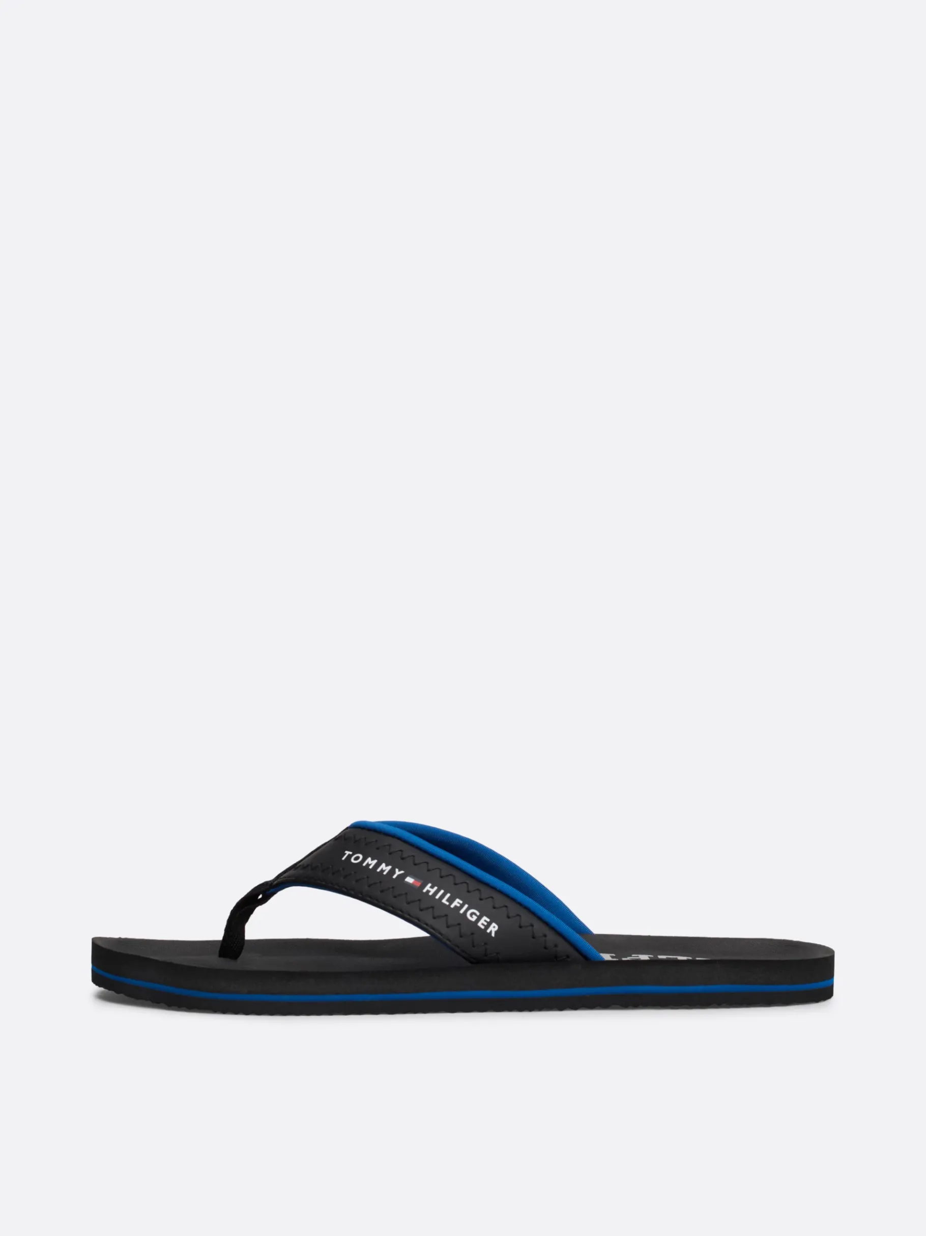 Tommy Hilfiger Zehentrenner mit Logo am Riemen BLACK Flash Sale