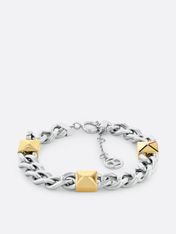 Tommy Hilfiger Zweifarbiges Panzerarmband TWO TONE Best