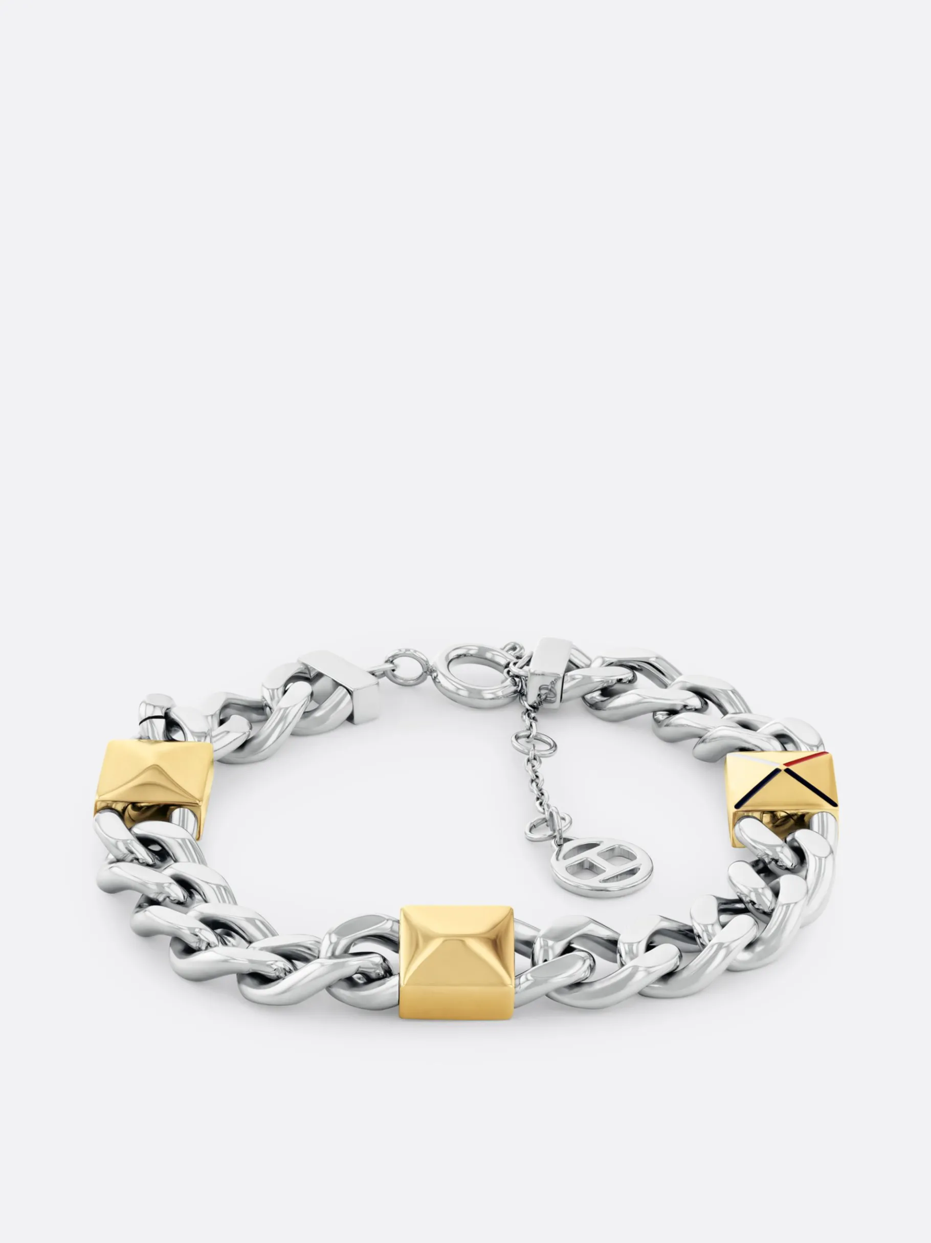 Tommy Hilfiger Zweifarbiges Panzerarmband TWO TONE Best