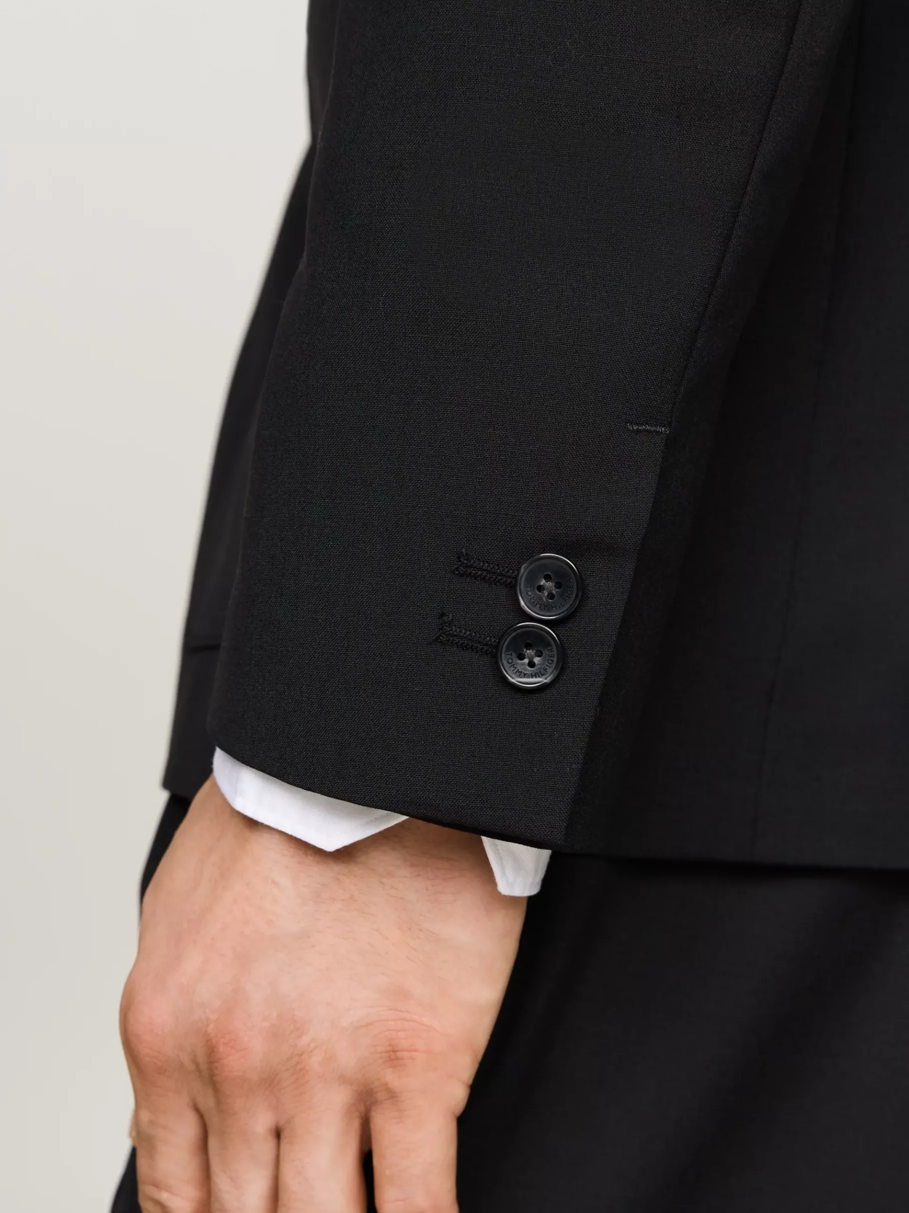 Tommy Hilfiger Zweireihiges Sakko BLACK Sale